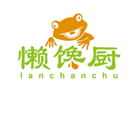 懒馋厨LOGO设计